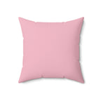Rainbow Accent Square Pillow Home Decor Pink Sweetheart