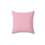 Rainbow Accent Square Pillow Home Decor Pink Sweetheart