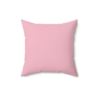 Rainbow Accent Square Pillow Home Decor Pink Sweetheart