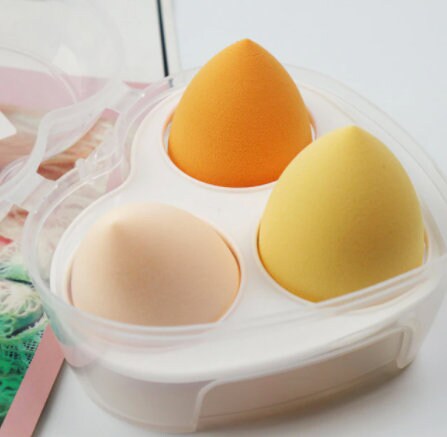 Rainbow Beauty Blender Trio Set Makeup Sponges Pink Sweetheart