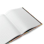 Rainbow Swirl Hardcover Matte Journal Paper products Pink Sweetheart
