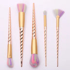 Rainbow Unicorn Ombré Makeup Brush Set Makeup Brushes Pink Sweetheart