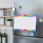 Rainbow Waves Weekly Planner Post-it® Note Pad Paper products Pink Sweetheart