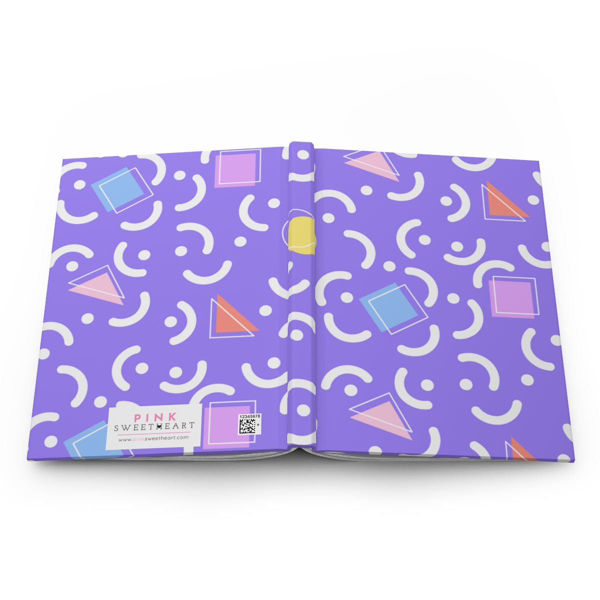 Retro Candy Hardcover Matte Journal Paper products Pink Sweetheart