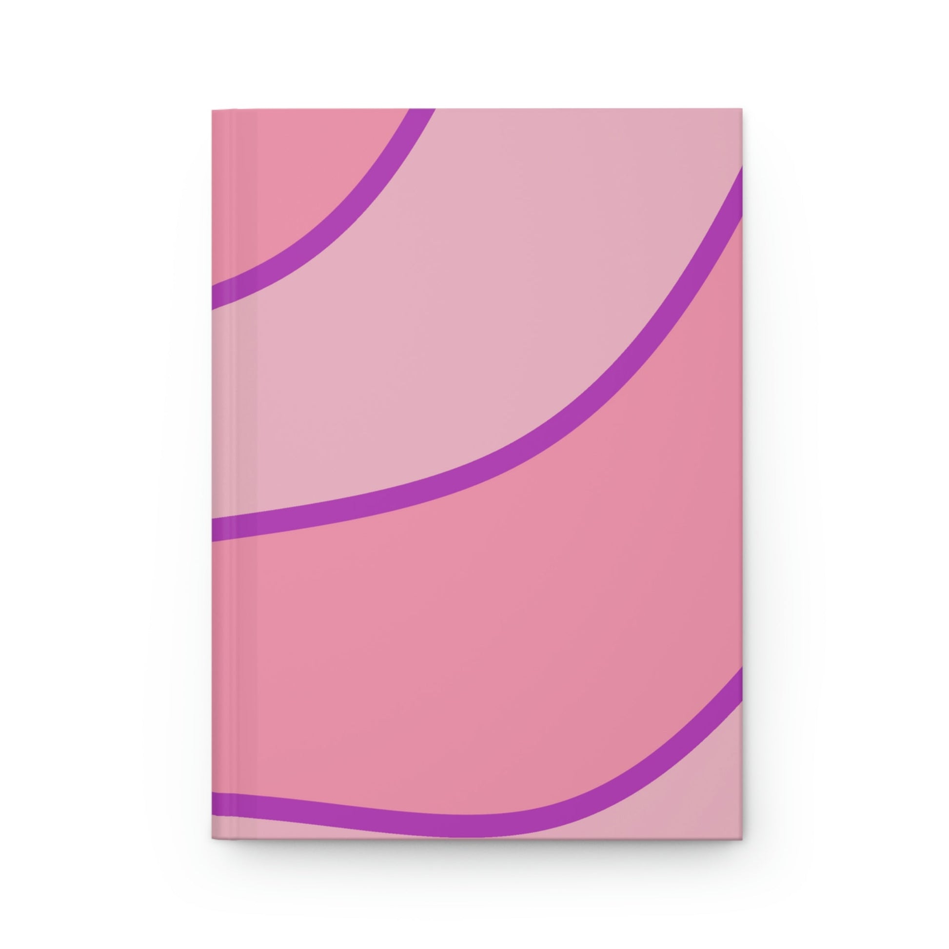 Riding the Wave Hardcover Matte Journal Paper products Pink Sweetheart
