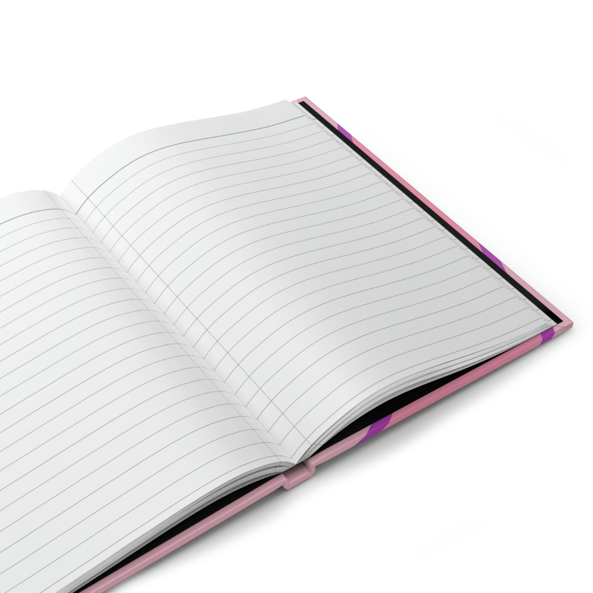 Riding the Wave Hardcover Matte Journal Paper products Pink Sweetheart