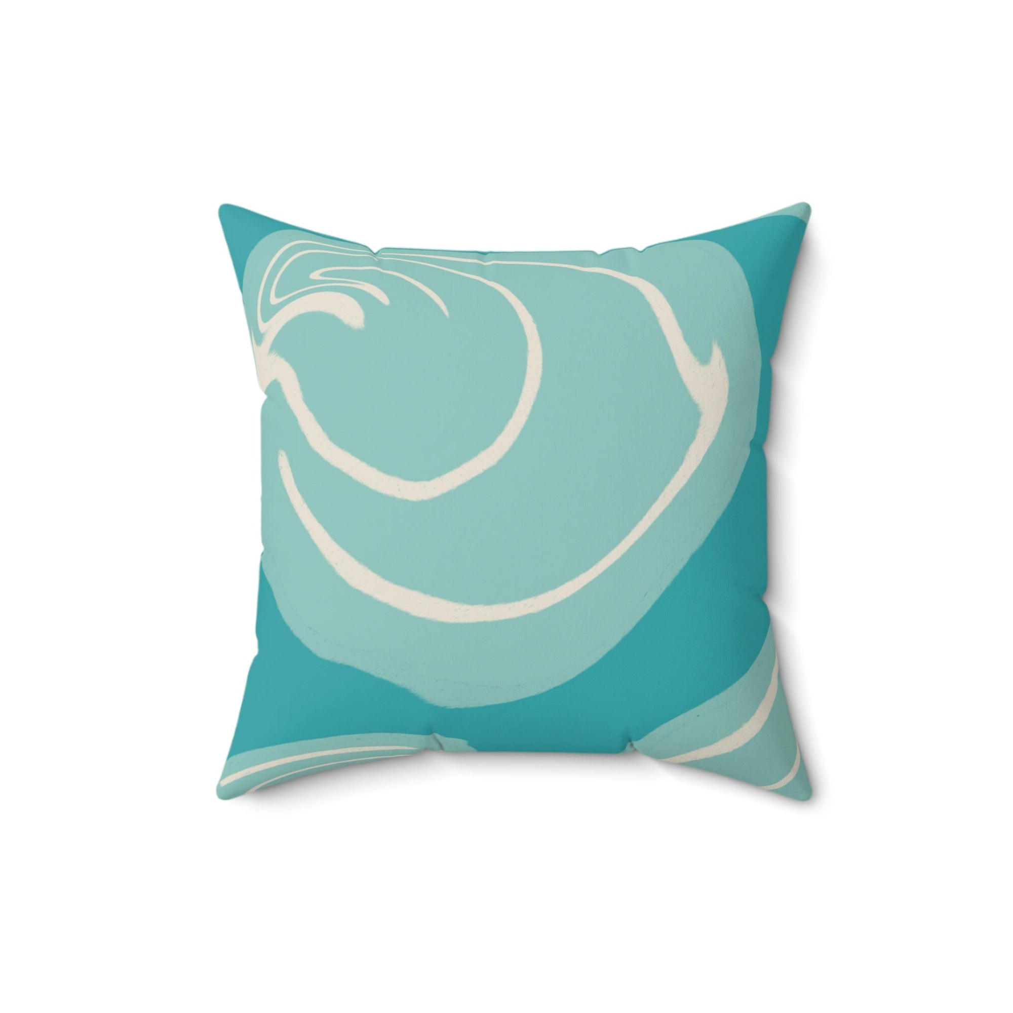 Ripples in the Pond Square Pillow Home Decor Pink Sweetheart