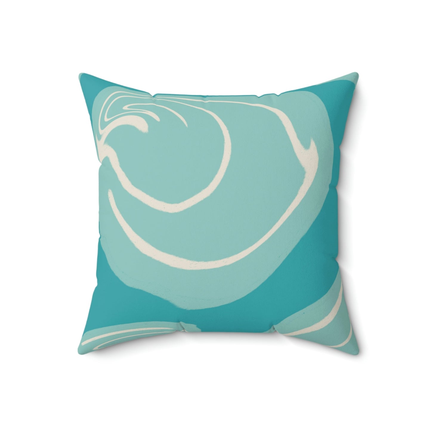 Ripples in the Pond Square Pillow Home Decor Pink Sweetheart