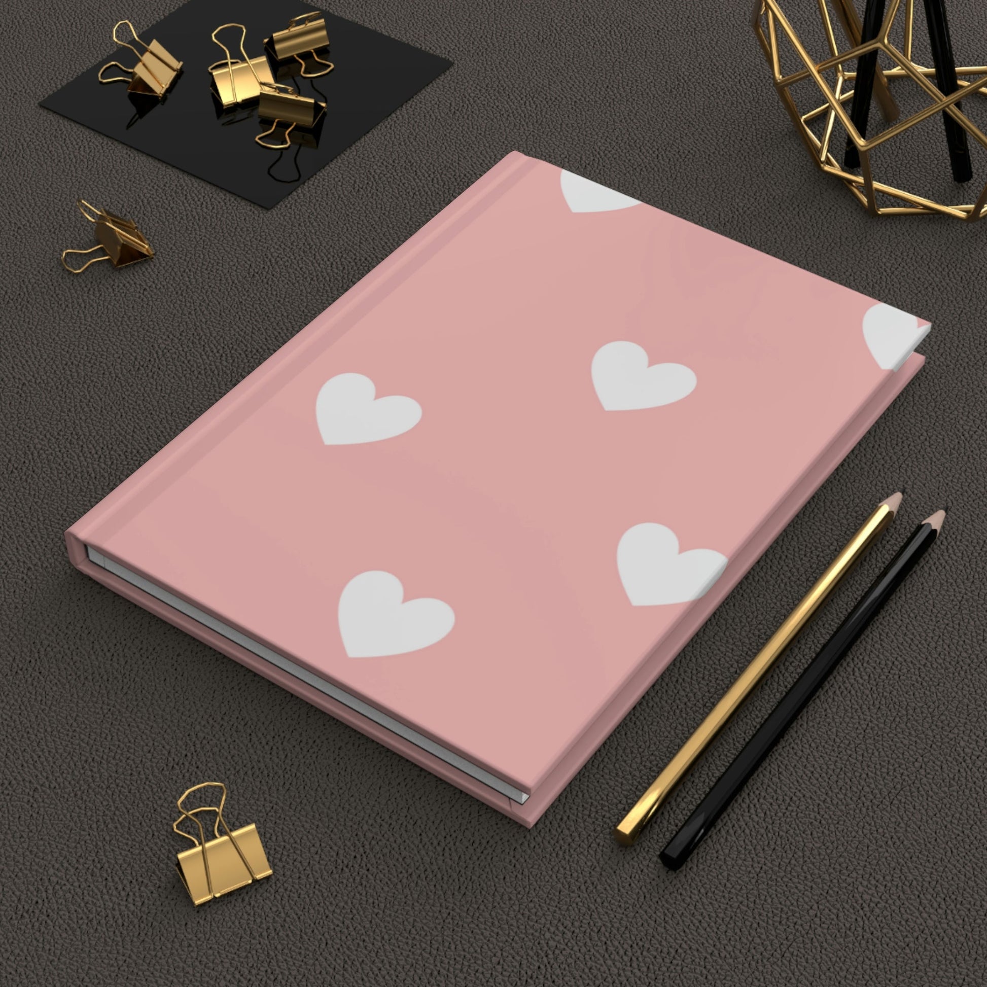 Sending My Love Hardcover Matte Journal Paper products Pink Sweetheart