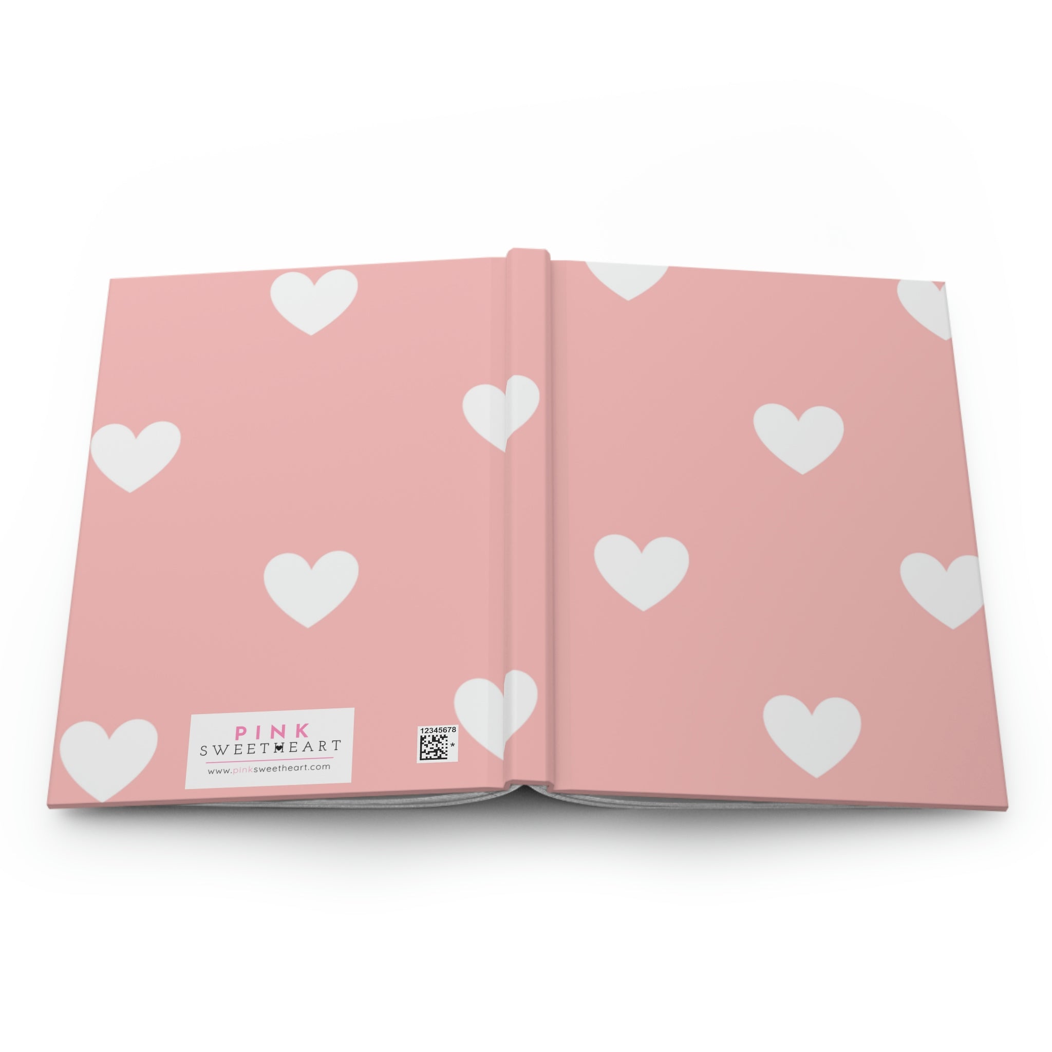 Sending My Love Hardcover Matte Journal Paper products Pink Sweetheart