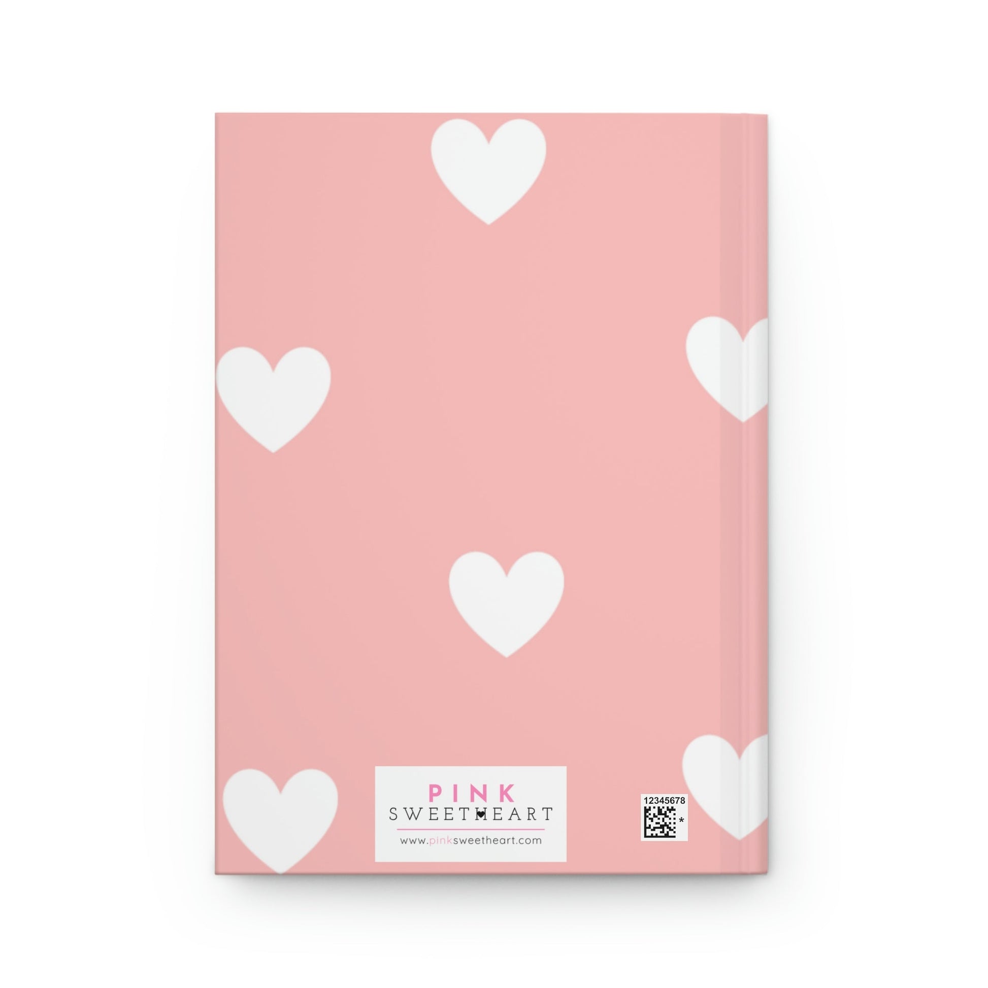 Sending My Love Hardcover Matte Journal Paper products Pink Sweetheart