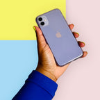 Sheer Purple iPhone 11 Phone Case PREOWNED  Pink Sweetheart