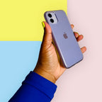 Sheer Purple iPhone 11 Phone Case PREOWNED  Pink Sweetheart