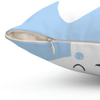 Sleepy Baby Star Blue Square Pillow Home Decor Pink Sweetheart