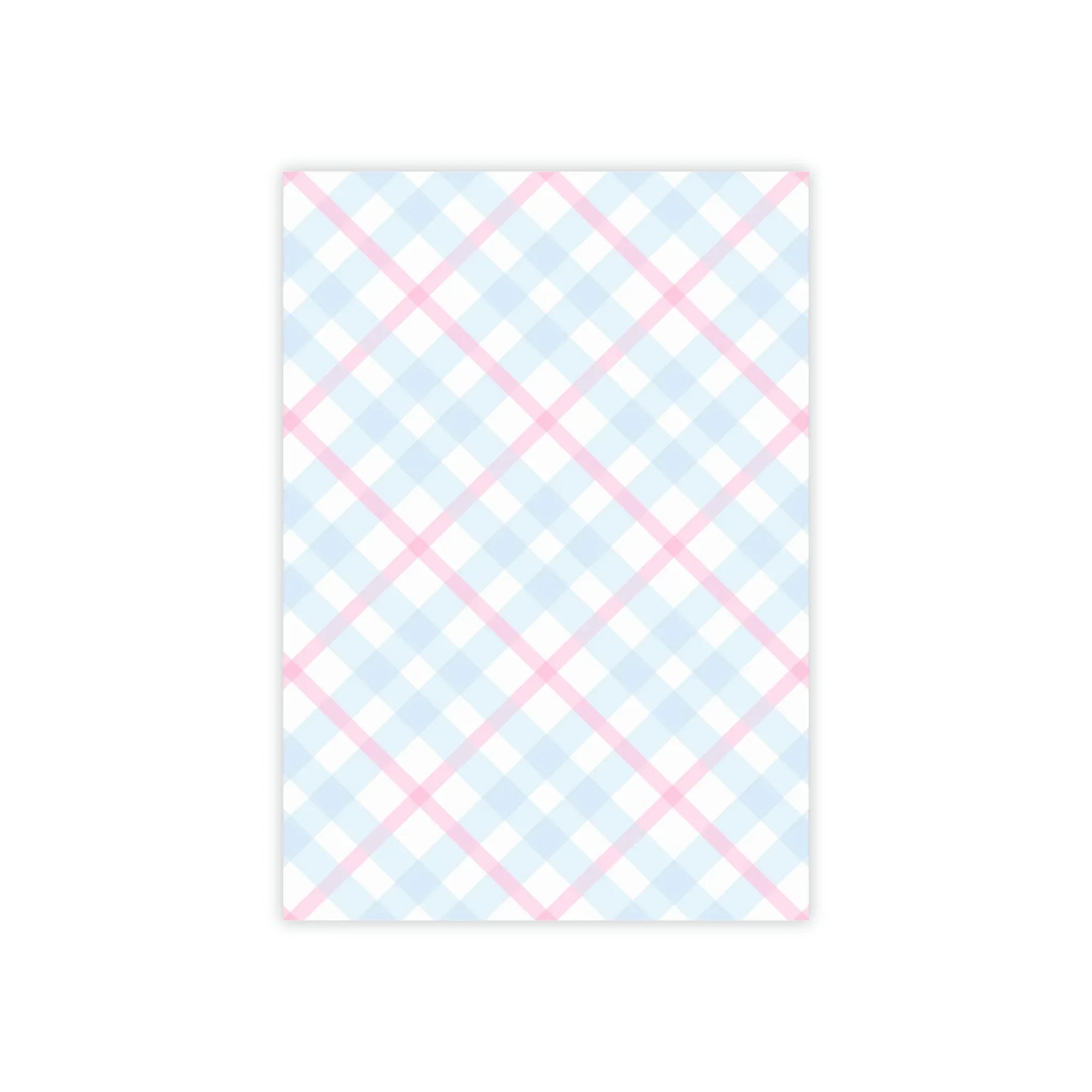 Soft Gingham Post-it® Note Pad Paper products Pink Sweetheart