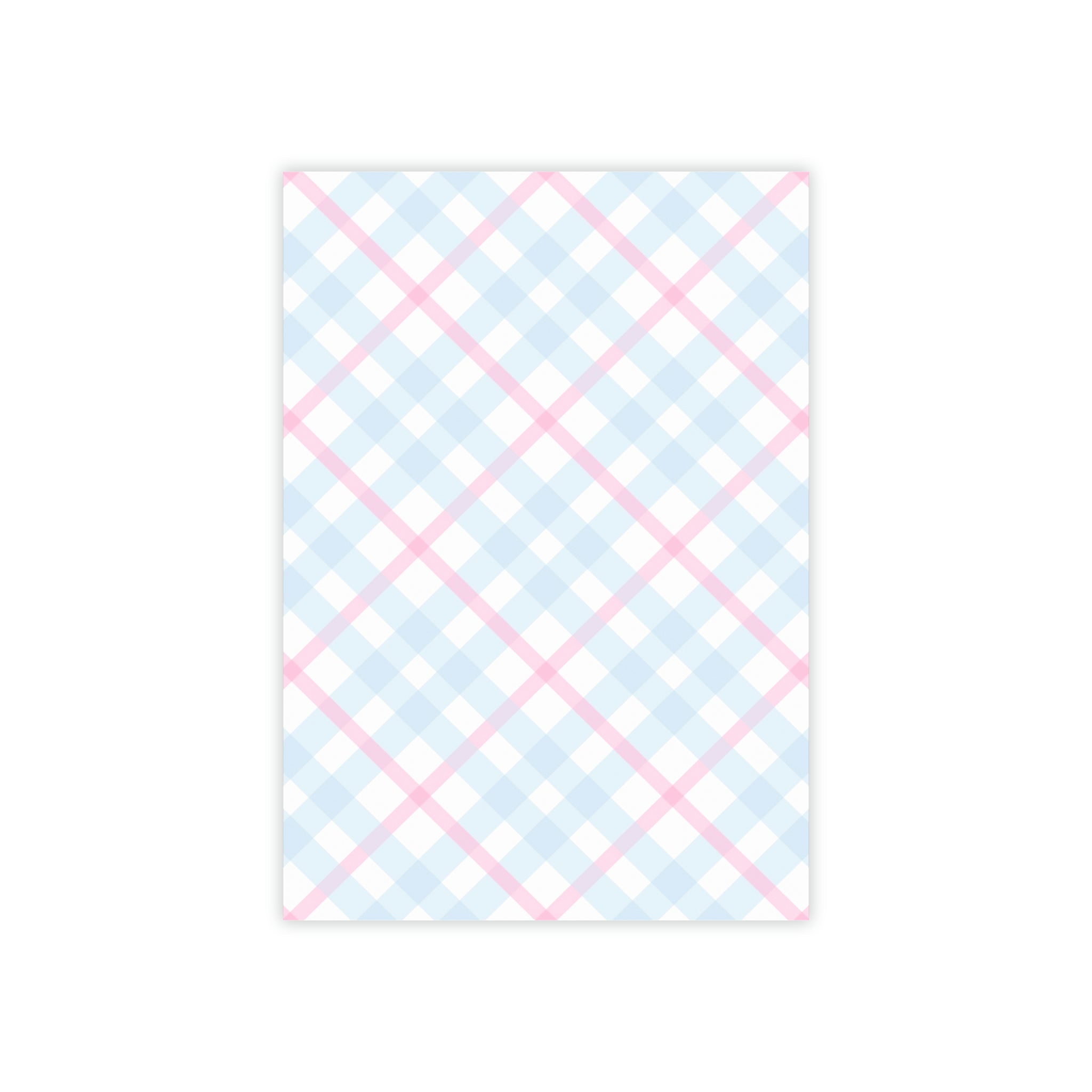 Soft Gingham Post-it® Note Pad Paper products Pink Sweetheart