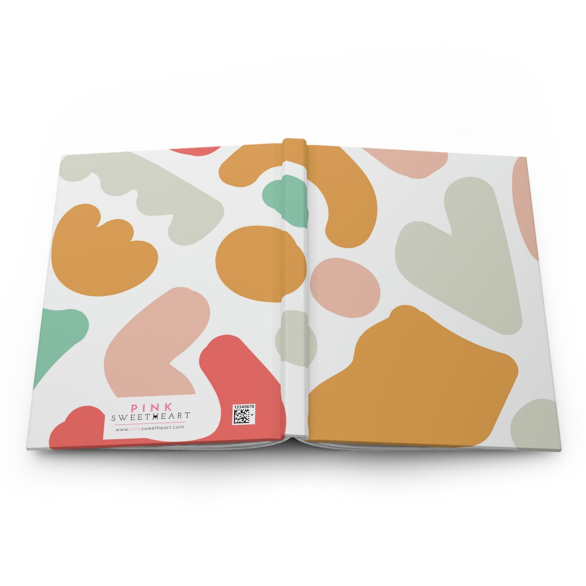 Soft Shapes Hardcover Matte Journal Paper products Pink Sweetheart