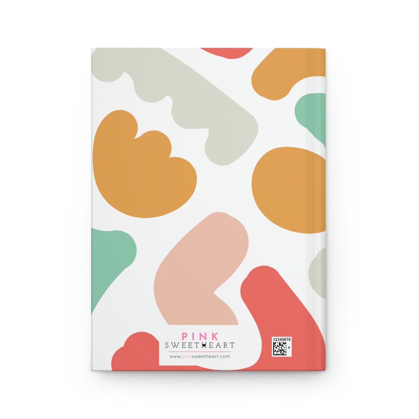 Soft Shapes Hardcover Matte Journal Paper products Pink Sweetheart