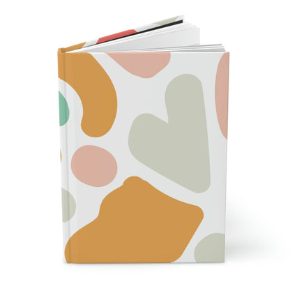 Soft Shapes Hardcover Matte Journal Paper products Pink Sweetheart