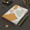 Soft Shapes Hardcover Matte Journal - Pink Sweetheart