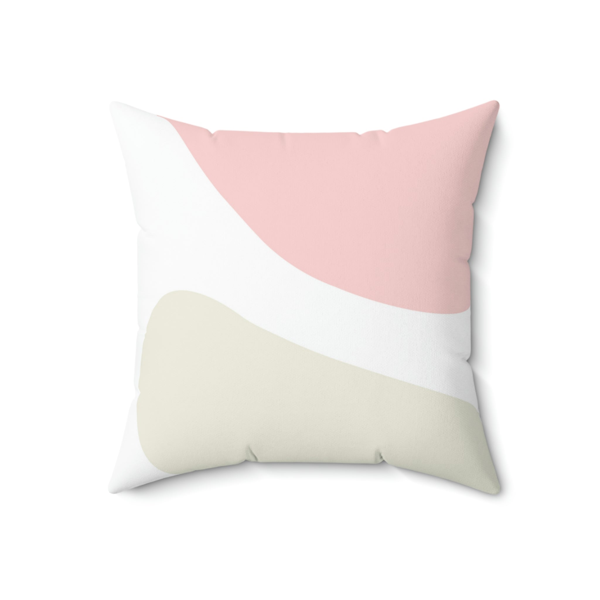 Splashes of Pastel Square Pillow Home Decor Pink Sweetheart