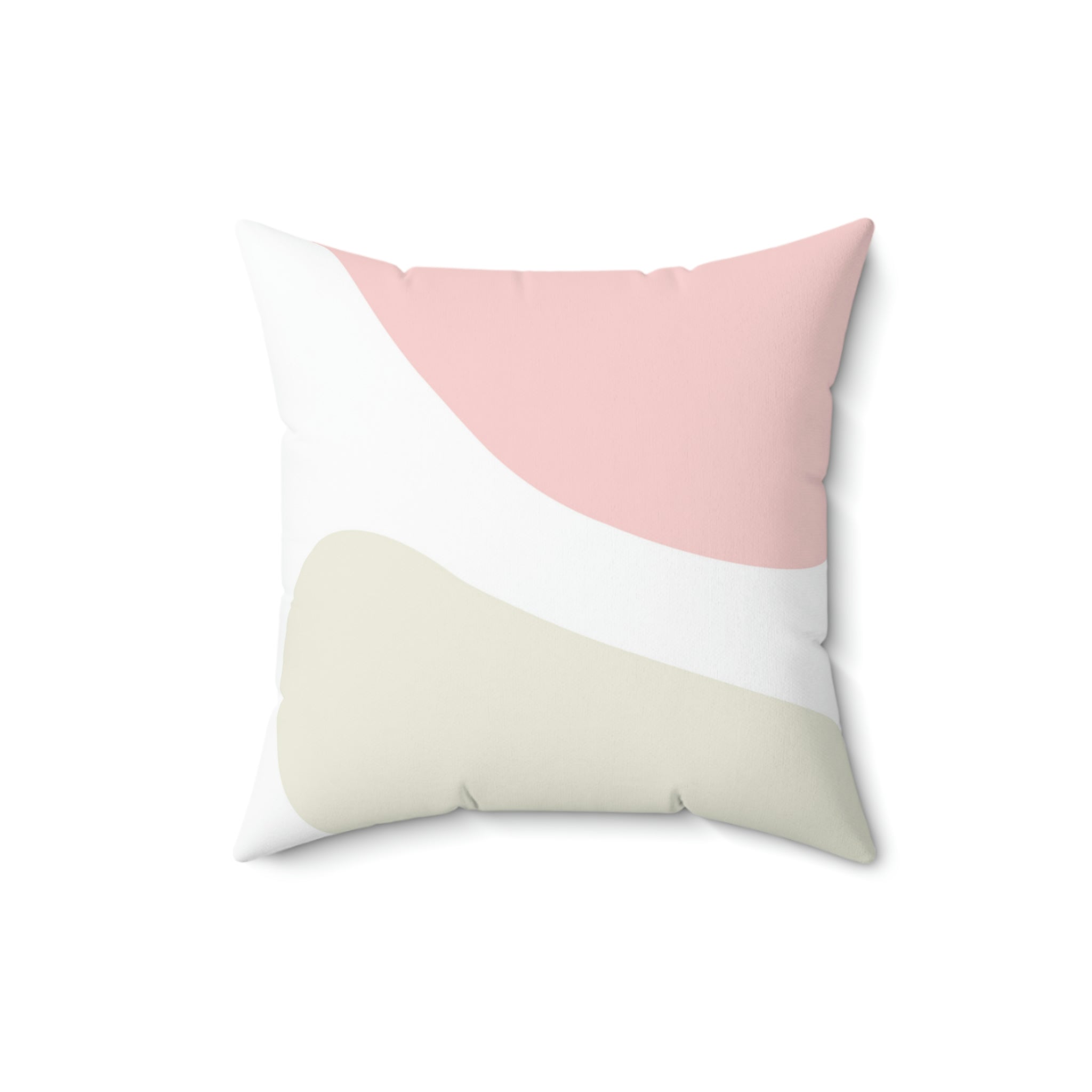 Splashes of Pastel Square Pillow Home Decor Pink Sweetheart