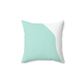 Splashes of Pastel Square Pillow - Pink Sweetheart