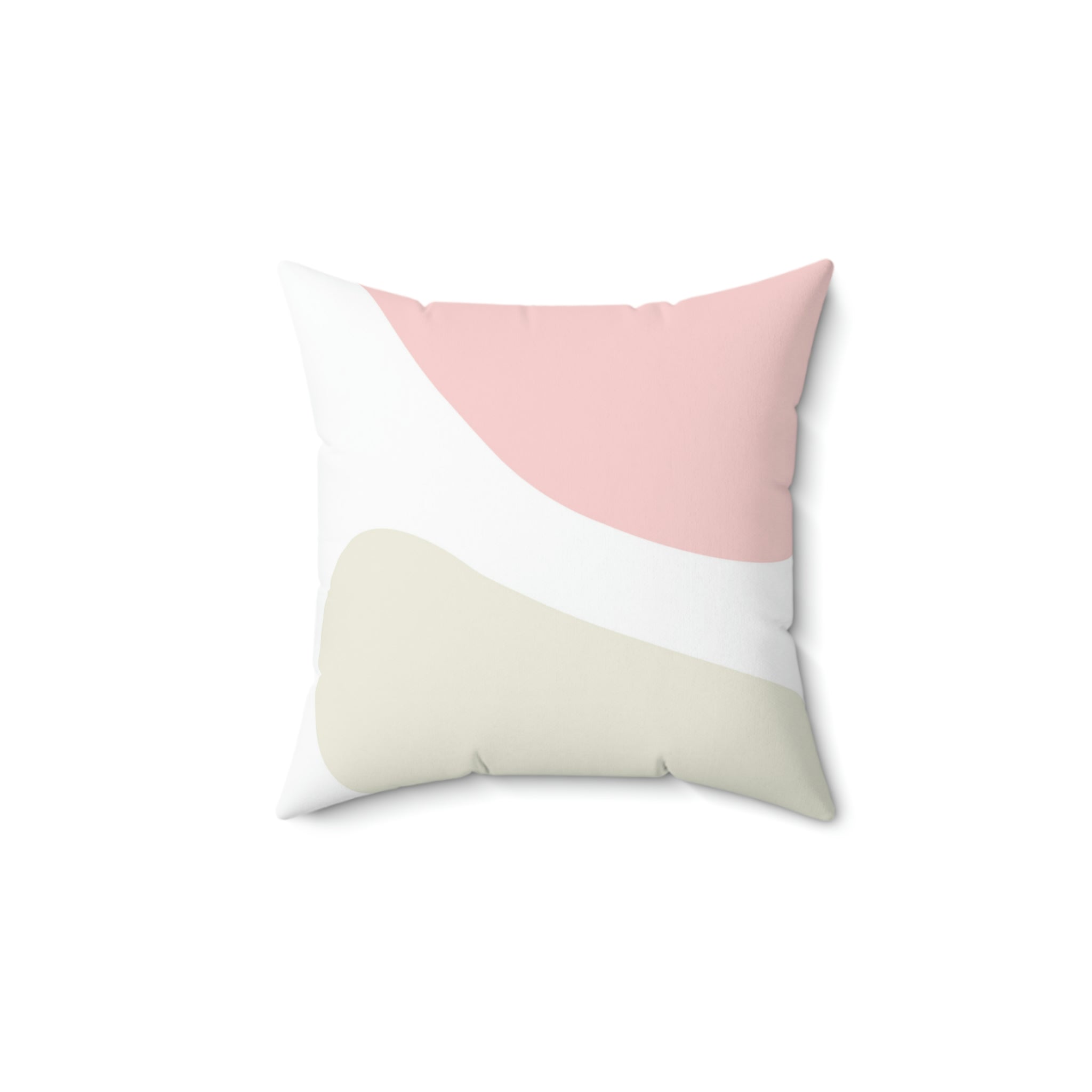 Splashes of Pastel Square Pillow Home Decor Pink Sweetheart