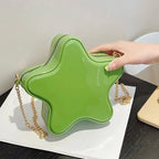 Star Crossbody Mini Jelly Purse  Pink Sweetheart