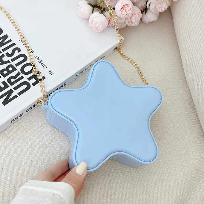 Star Crossbody Mini Jelly Purse  Pink Sweetheart