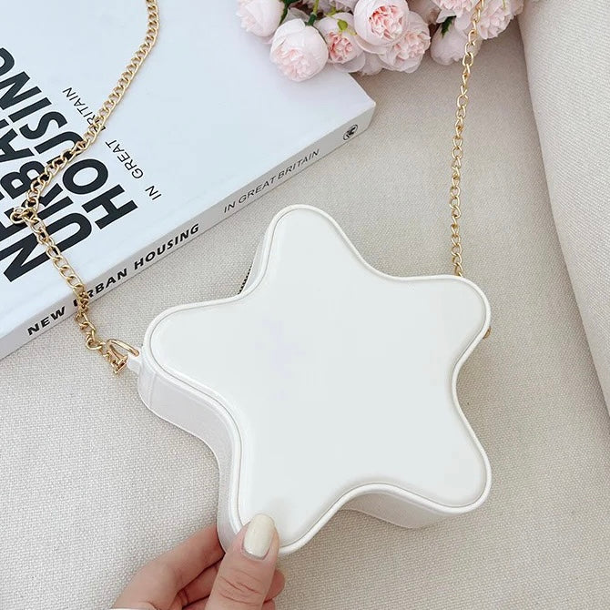 Star Crossbody Mini Jelly Purse  Pink Sweetheart