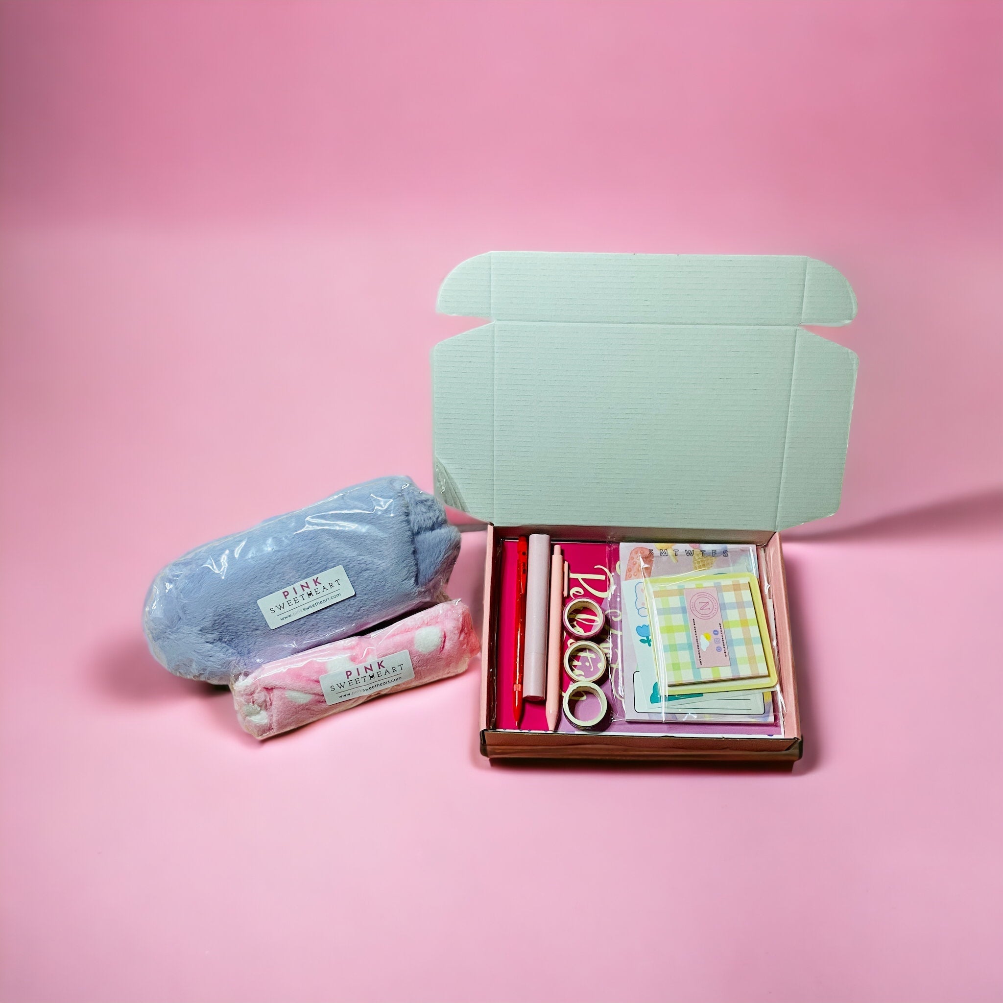 Stationery Surprise Goodies Gift Box Notebooks & Notepads Pink Sweetheart