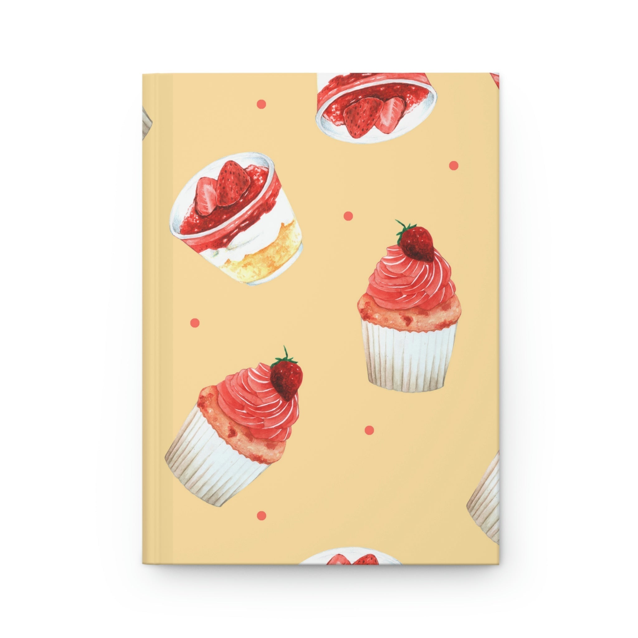 Strawberry Shortcake Hardcover Matte Journal Paper products Pink Sweetheart