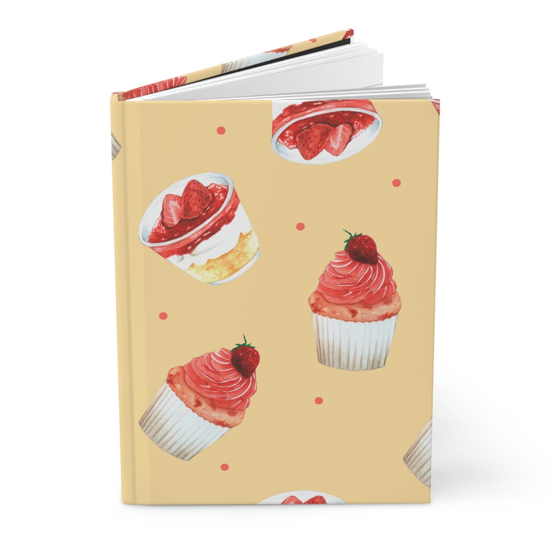 Strawberry Shortcake Hardcover Matte Journal Paper products Pink Sweetheart