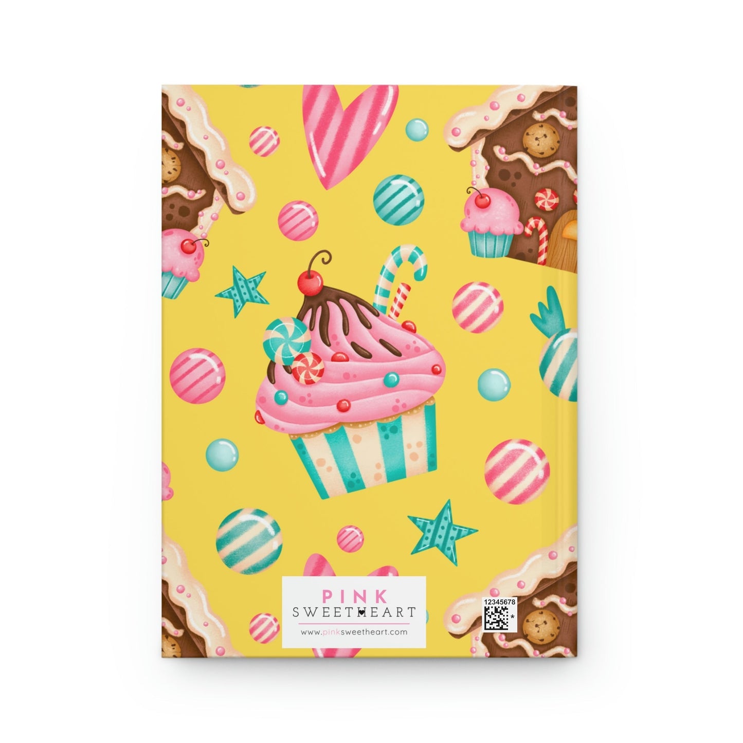 Sugar Overdose Hardcover Matte Journal Paper products Pink Sweetheart