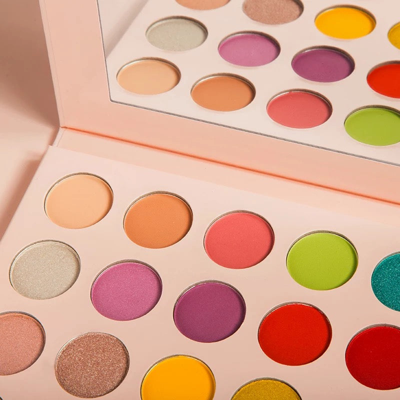 “Sugary Sweets” Pressed Powder Eyeshadow Makeup Palette Eye Shadow Pink Sweetheart