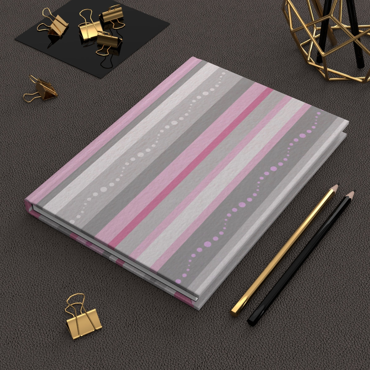 Sweater Weather Hardcover Matte Journal Paper products Pink Sweetheart