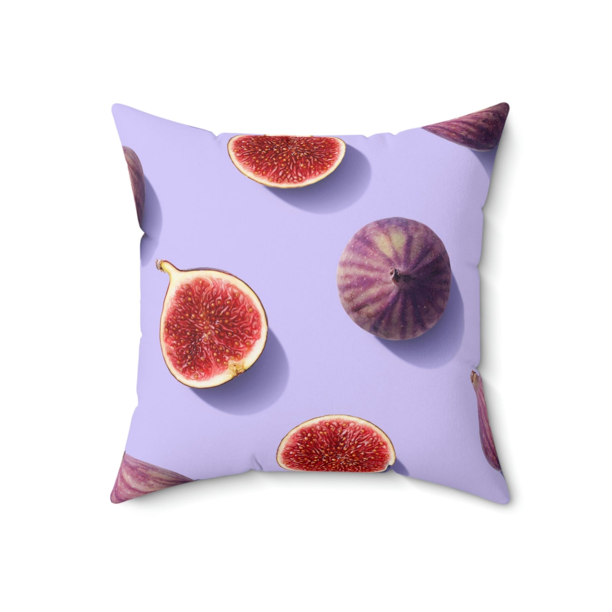 Sweet Like Figs Square Pillow Home Decor Pink Sweetheart