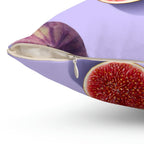Sweet Like Figs Square Pillow Home Decor Pink Sweetheart