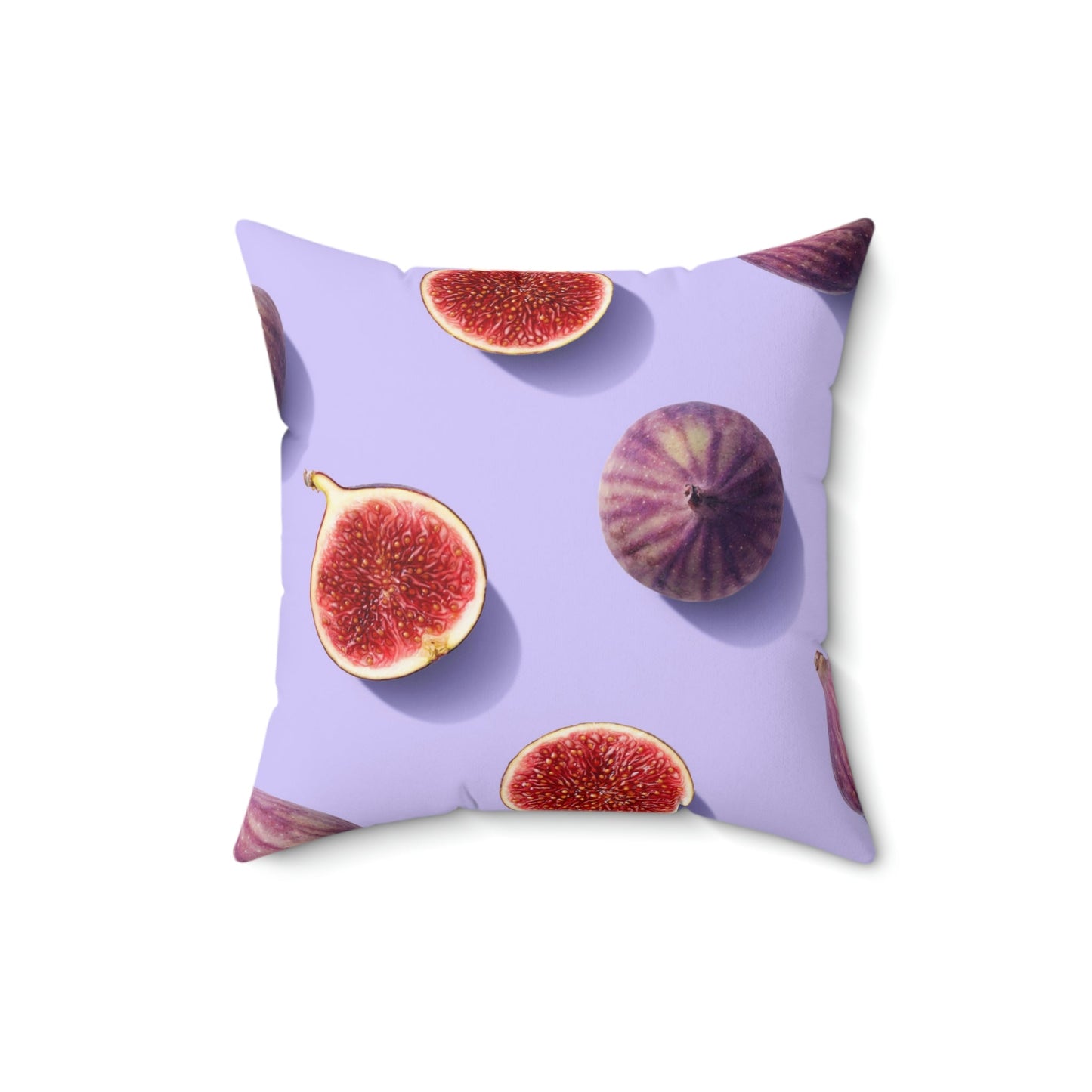Sweet Like Figs Square Pillow Home Decor Pink Sweetheart