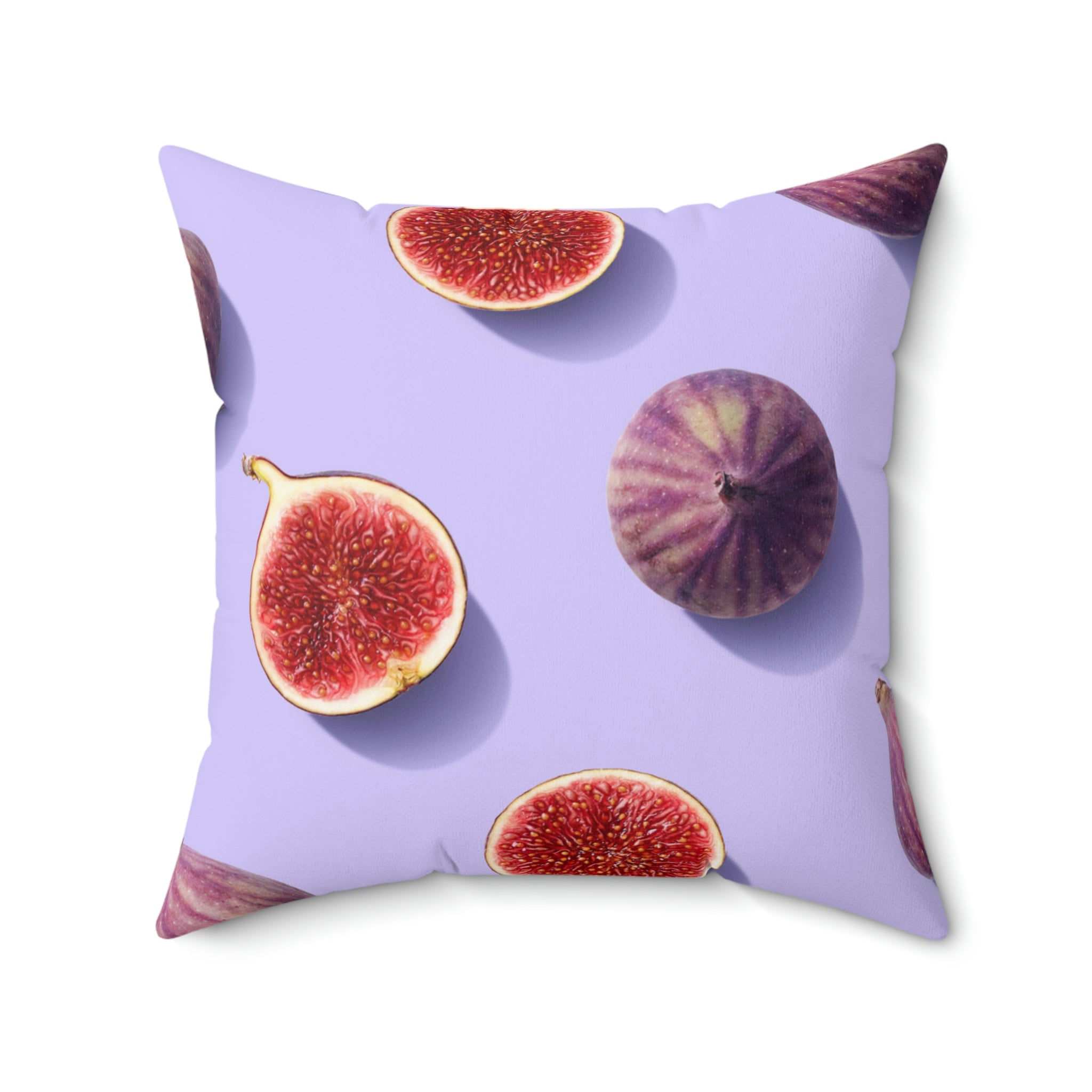 Sweet Like Figs Square Pillow Home Decor Pink Sweetheart