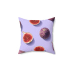 Sweet Like Figs Square Pillow Home Decor Pink Sweetheart