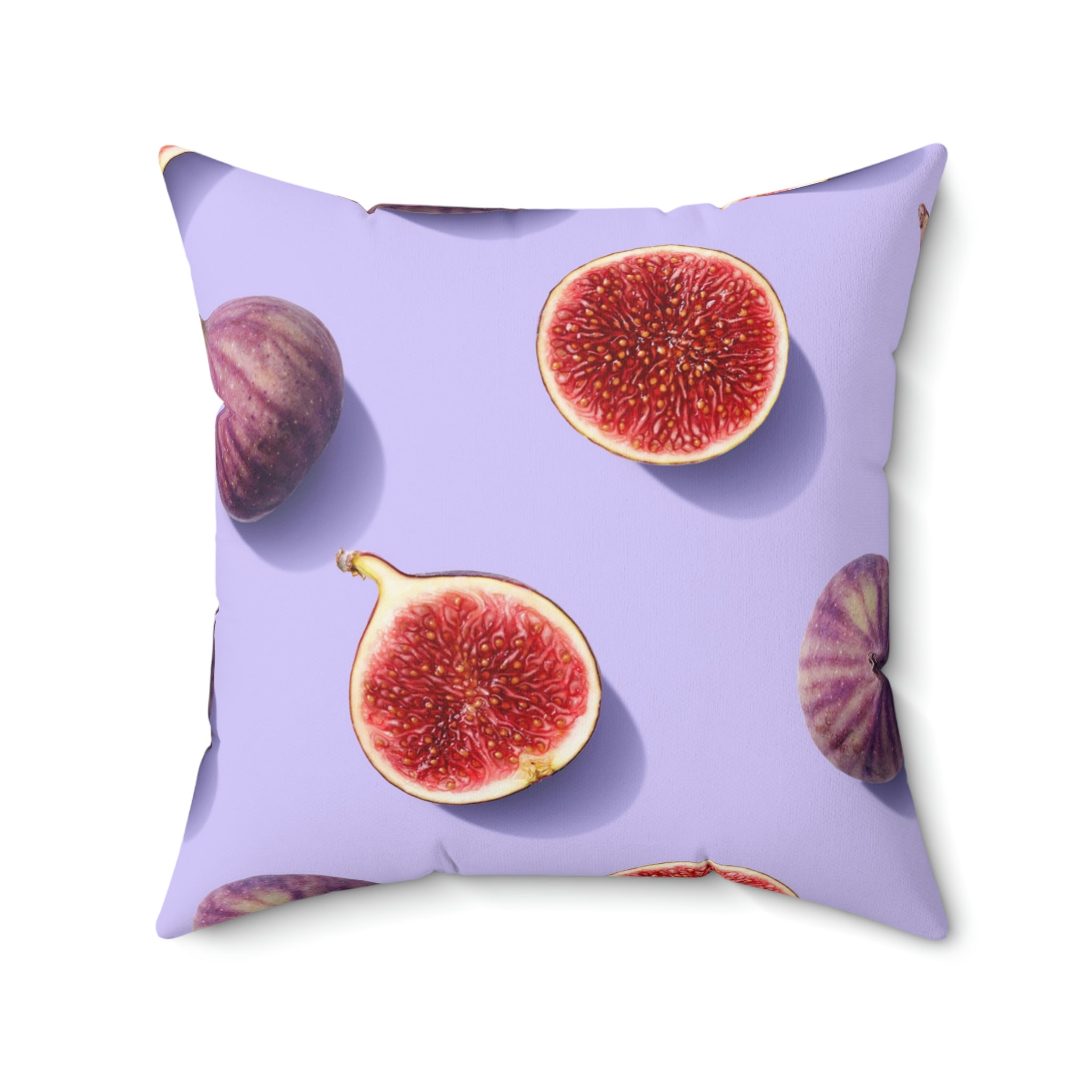 Sweet Like Figs Square Pillow Home Decor Pink Sweetheart