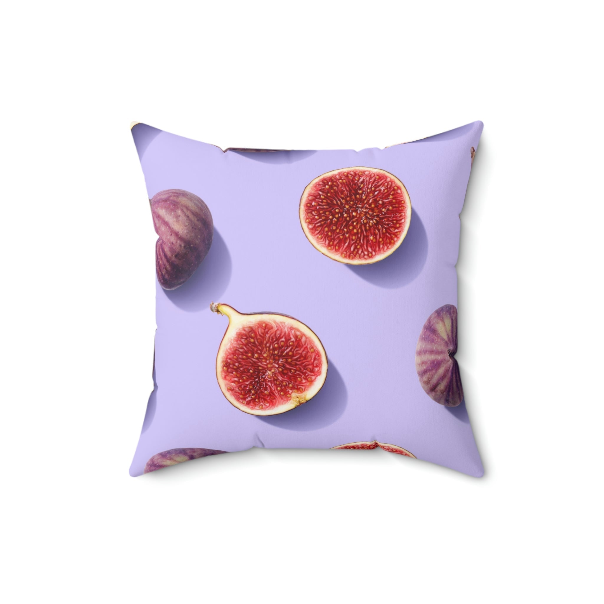 Sweet Like Figs Square Pillow Home Decor Pink Sweetheart