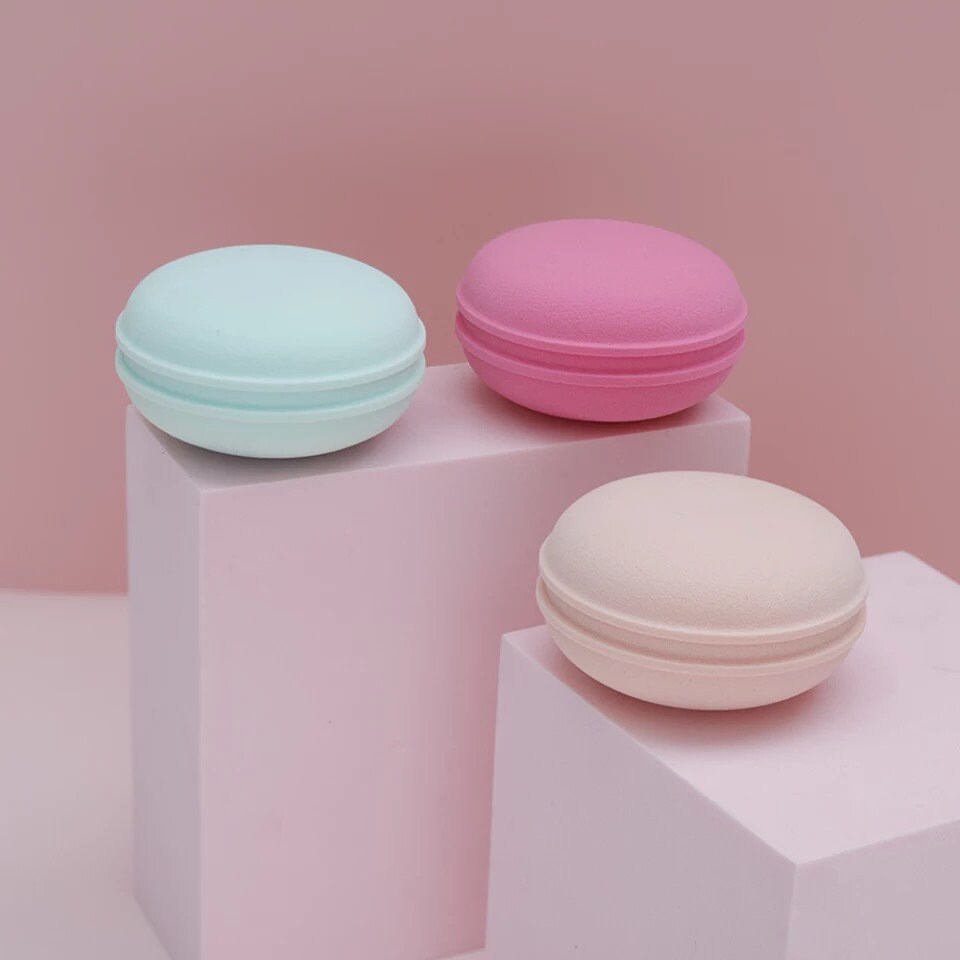 Sweet Macaron Beauty Blenders Makeup Sponges Pink Sweetheart