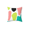 Sweet Smears Square Pillow - Pink Sweetheart