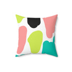Sweet Smears Square Pillow Home Decor Pink Sweetheart