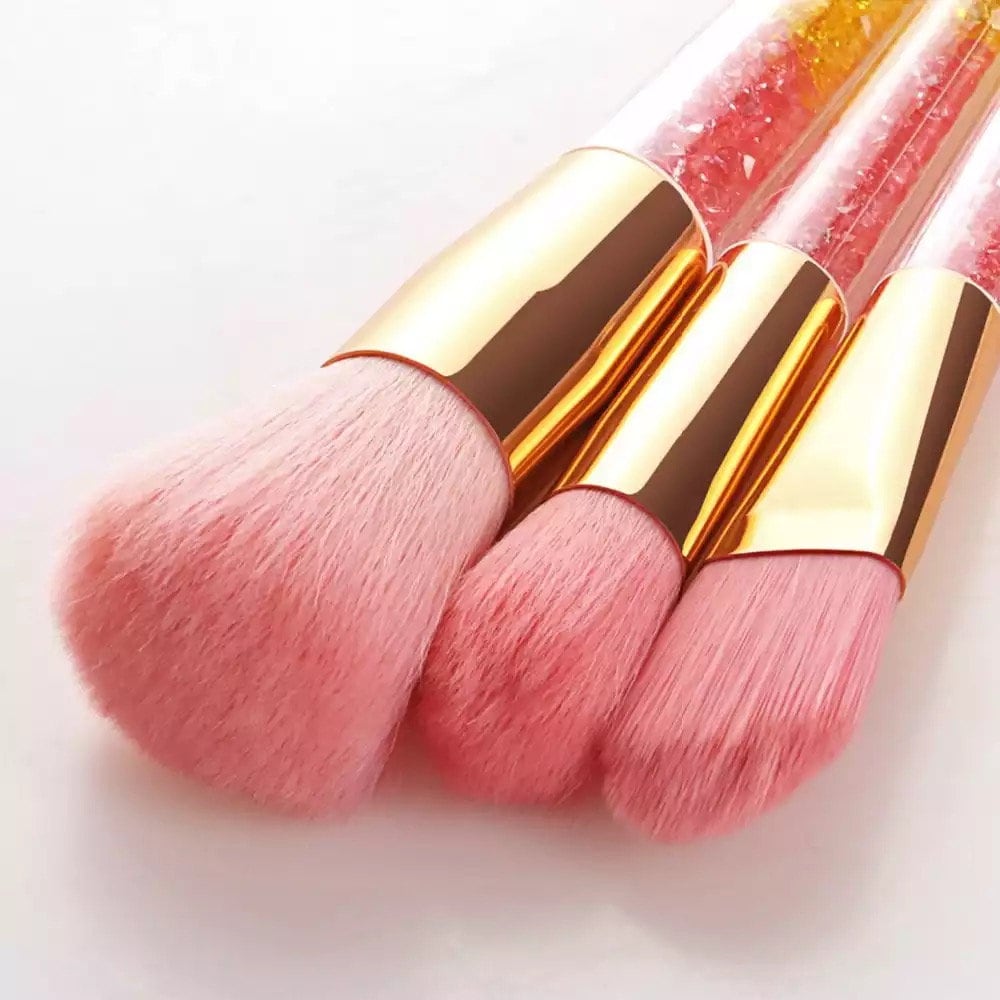 Sweet Sugar Crystals Makeup Brush Set Makeup Brushes Pink Sweetheart