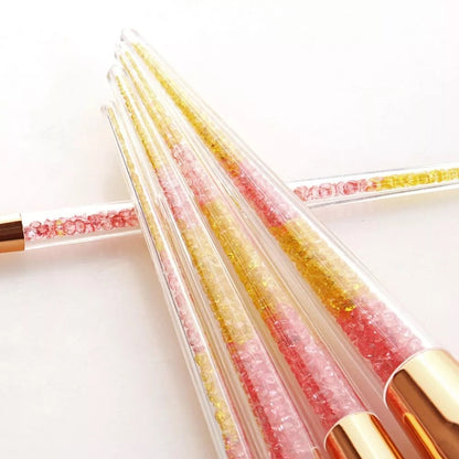 Sweet Sugar Crystals Makeup Brush Set Makeup Brushes Pink Sweetheart