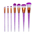 Sweet Sugar Crystals Makeup Brush Set - Pink Sweetheart